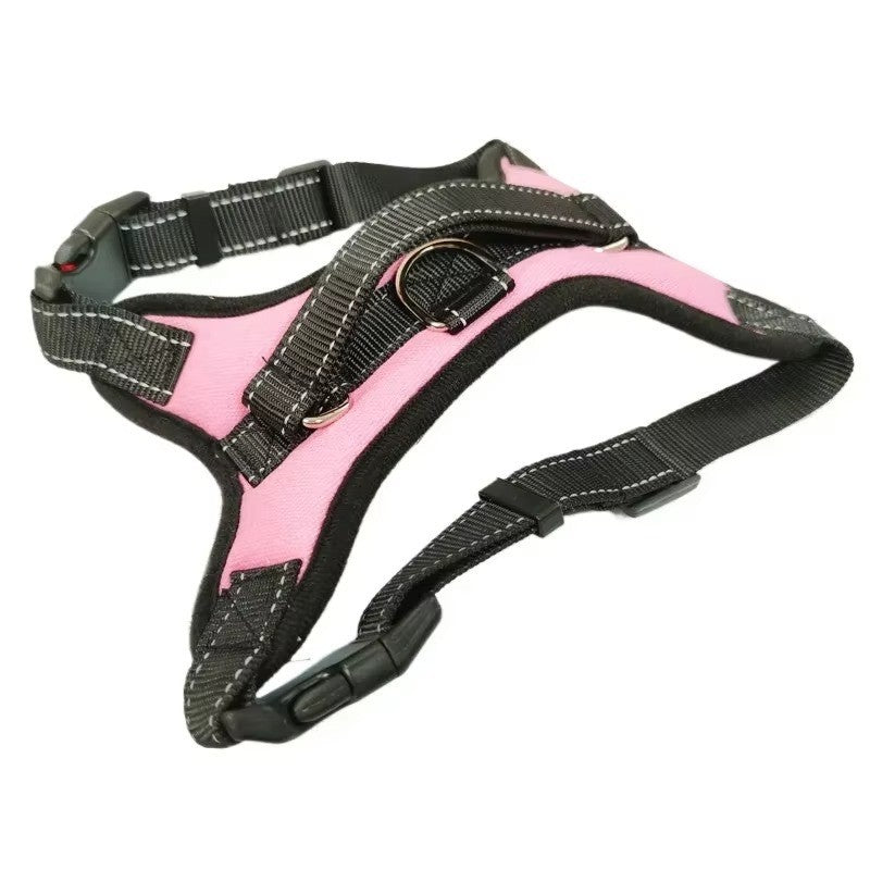 Dog Harness No-Pull Chest Strap Adjustable Outdoor S-XL Puppy Pet Vest Handle AU
