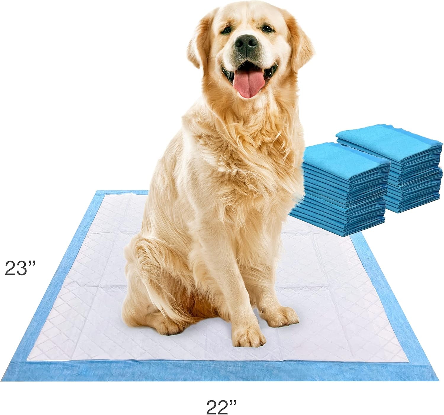 Wee-Wee Puppy Training Pads, 30 Count, Standard Size 22" x 23" for Dogs