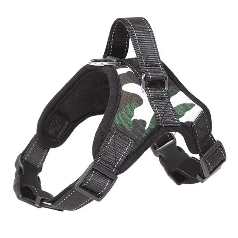 Dog Harness No-Pull Chest Strap Adjustable Outdoor S-XL Puppy Pet Vest Handle AU