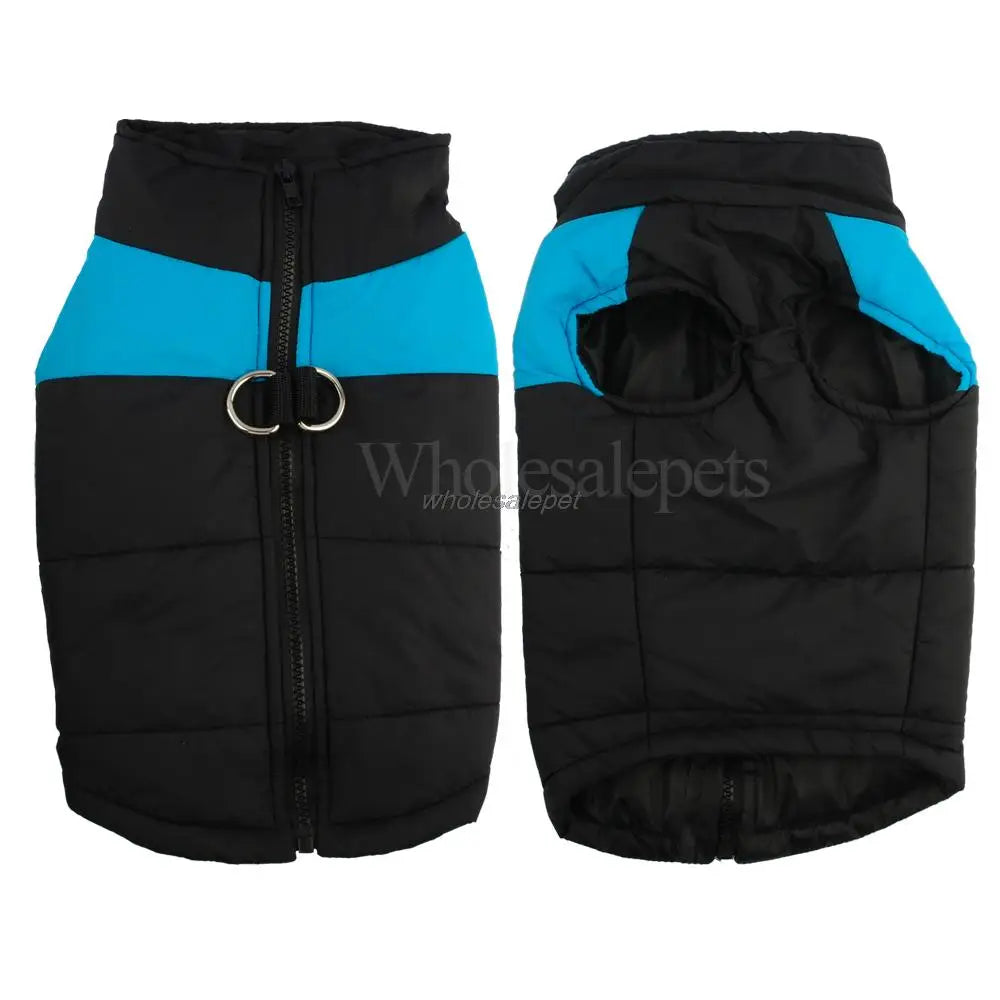 Winter Dog Clothes Jacket Waterproof Warm Dog Vest Coat Pet French Bulldog Clothes Outfit for Medium Large Dogs Labrador S-7XL