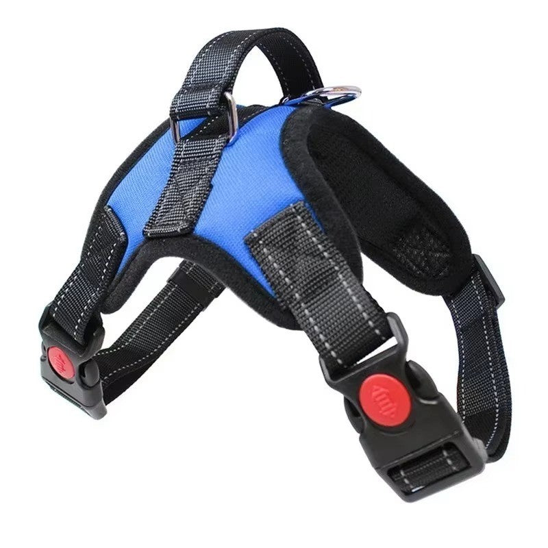 Dog Harness No-Pull Chest Strap Adjustable Outdoor S-XL Puppy Pet Vest Handle AU